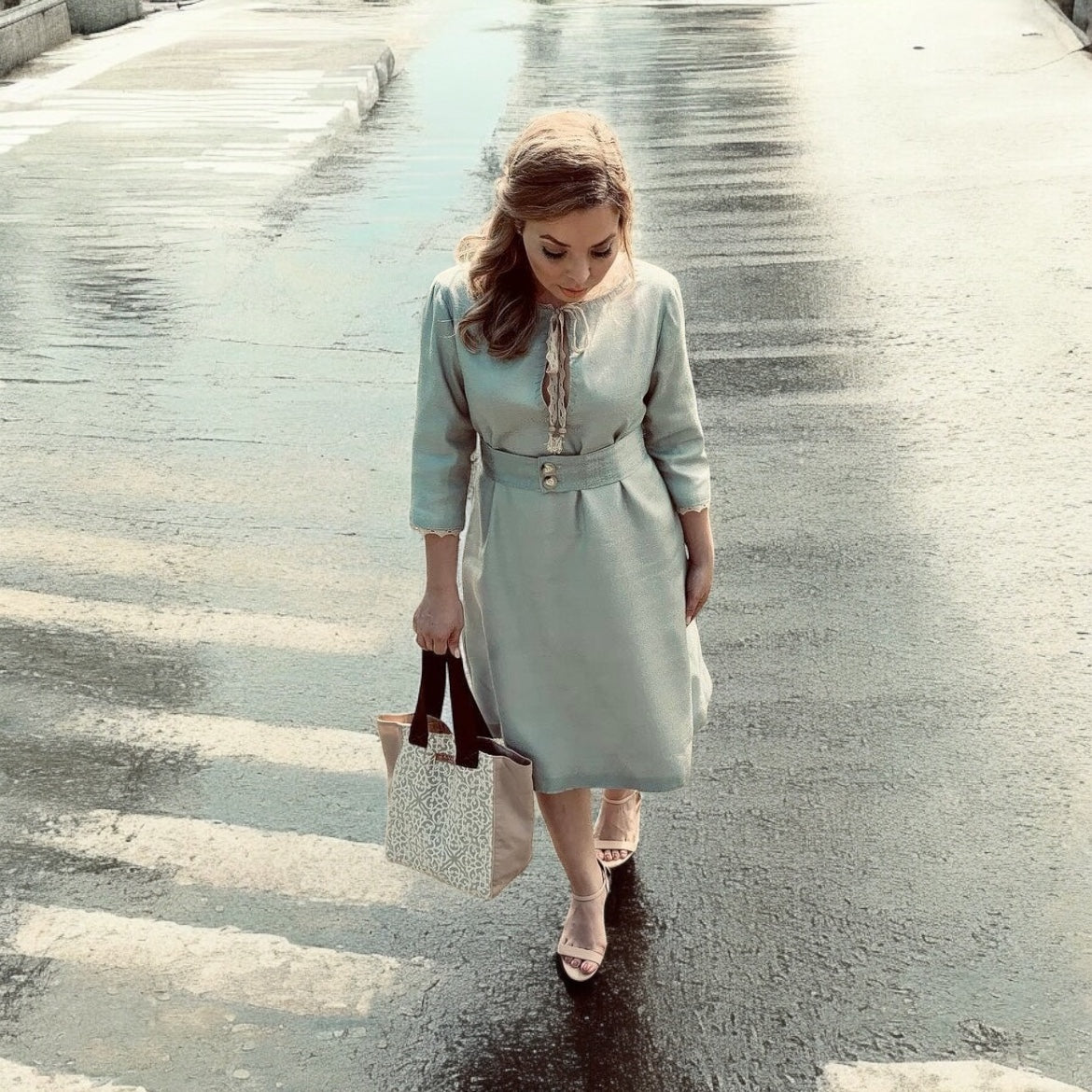 Vintage Collection, Renacimiento Verde:  Upcycling de Elegancia Sostenible pieza sostenible talla S