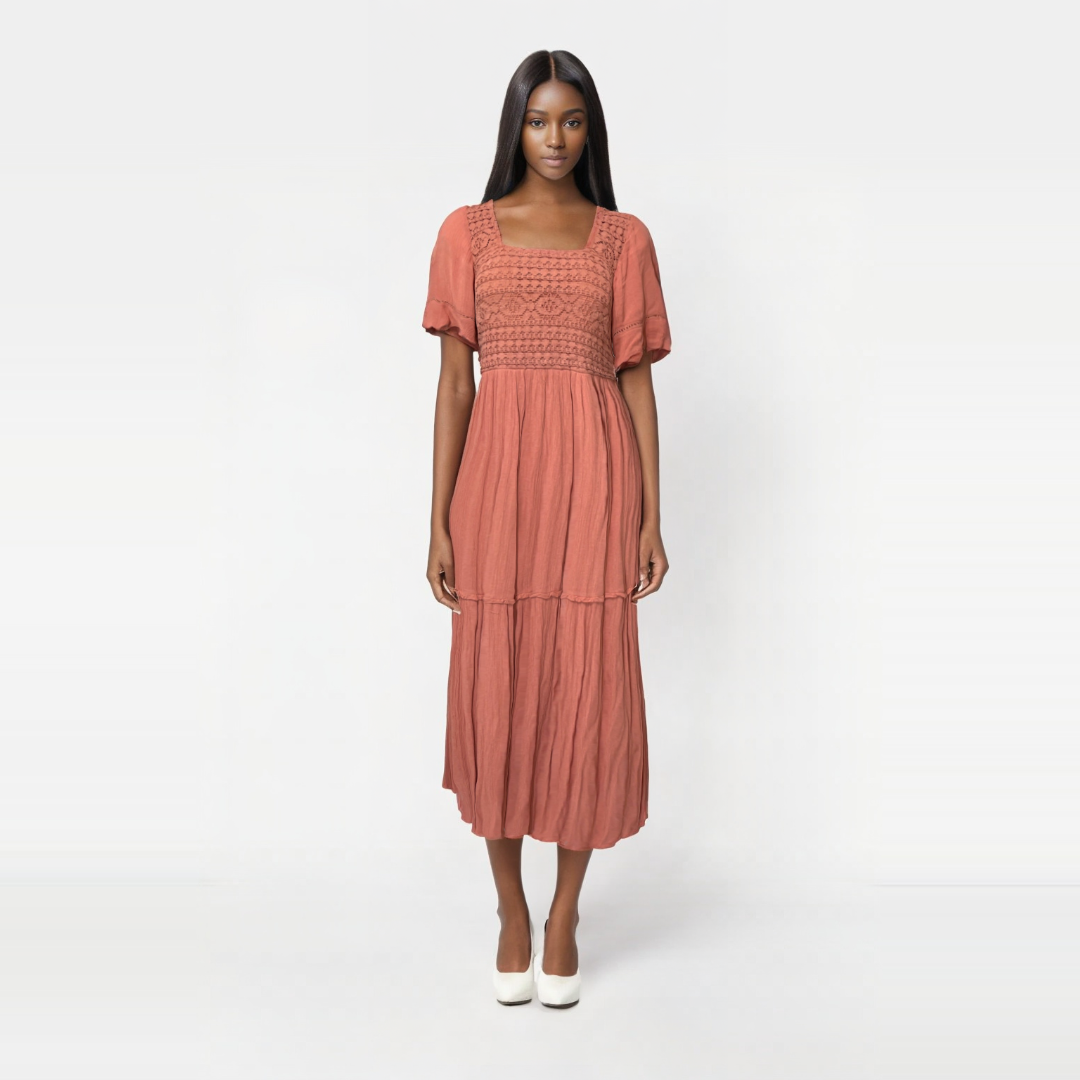 Vestido House Maxi - Estilo y Comodidad sin Límites pieza sostenible talla S