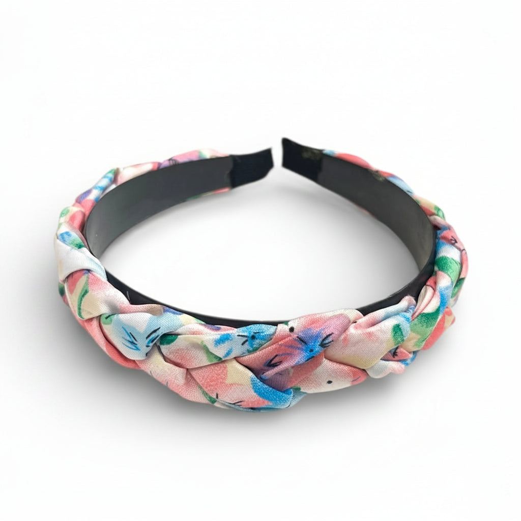 Diadema Trenzada Pastel