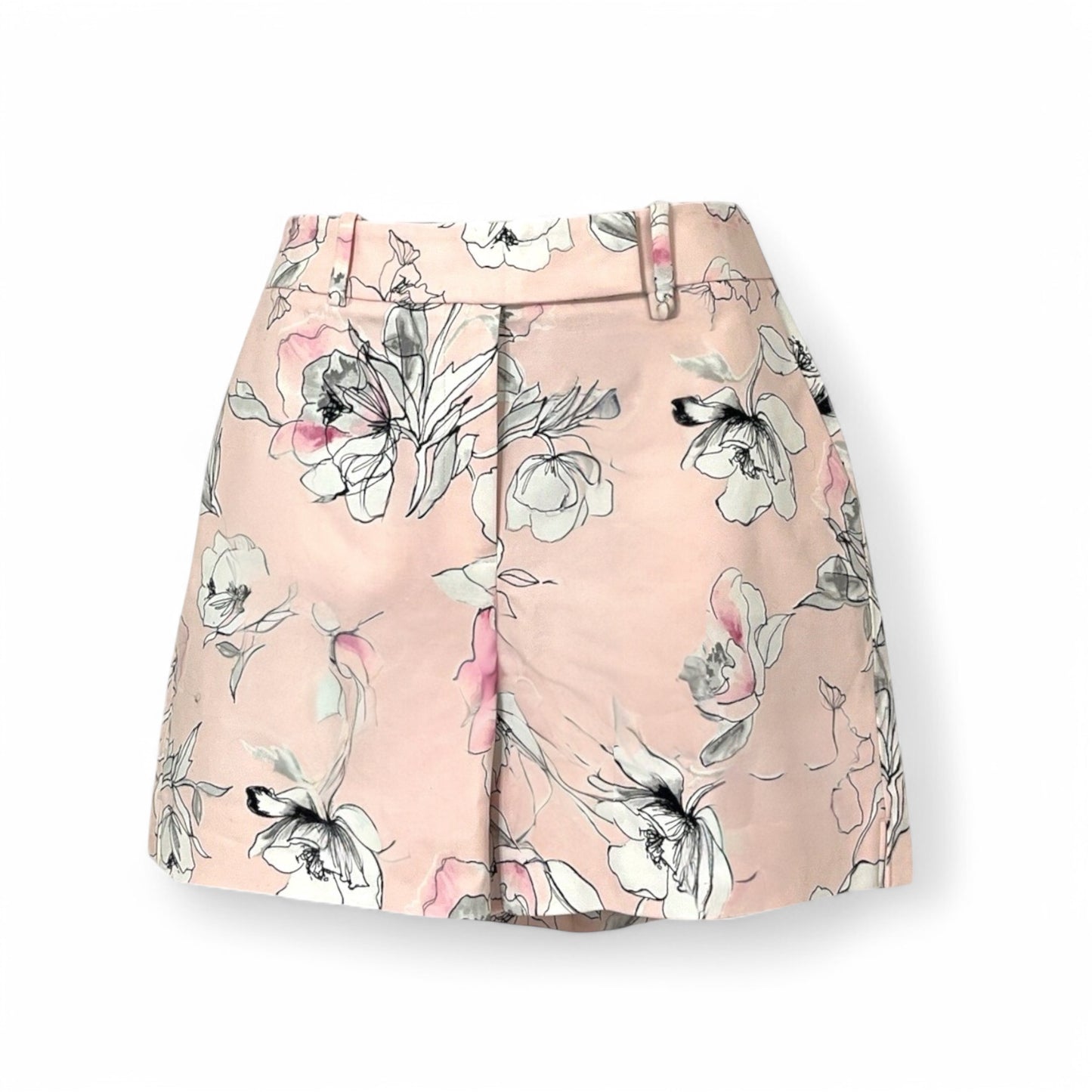 Short Rosa Pale con Encantador Estampado de Flores - Frescura y Estilo en un Solo Lugar pieza sostenible talla Rosa