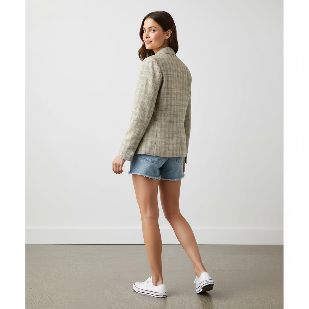 Blazer Preloved Beige Talla 12 | Bohntage