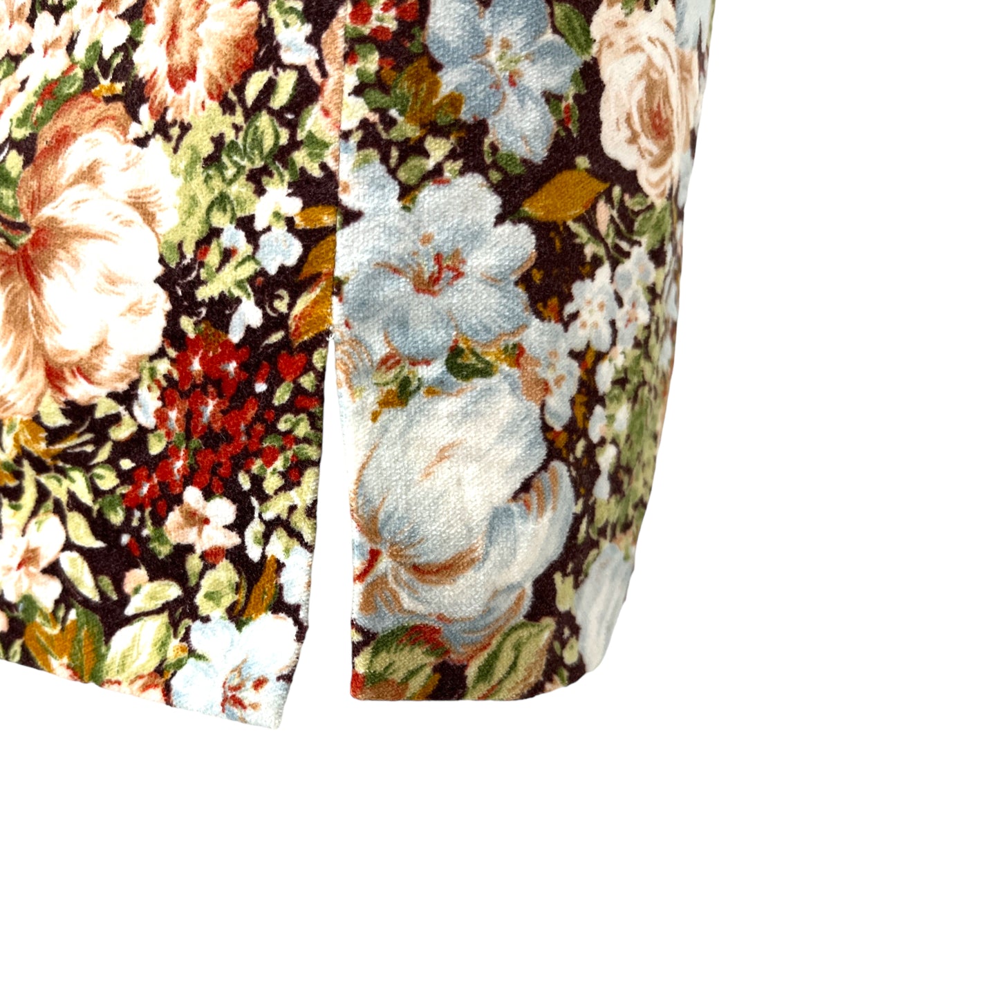 Falda ZARA con Estampado Floral de Rosas y Correa a Juego - Elegancia Natural y Coordinada