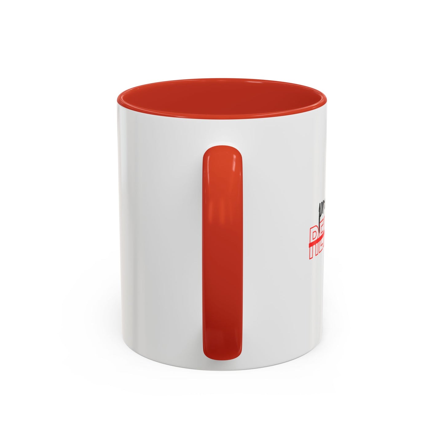 Retro Neon 'Good Vibes' Accent Coffee Mug — 11/15oz