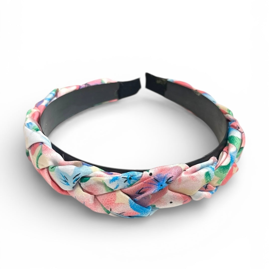 Diadema Trenzada Pastel