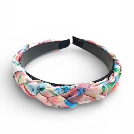 Diadema Trenzada Pastel