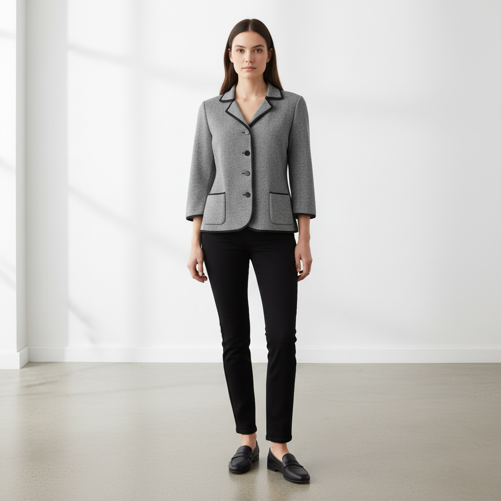 Cardigan Preloved Gris Talla M | Bohntage