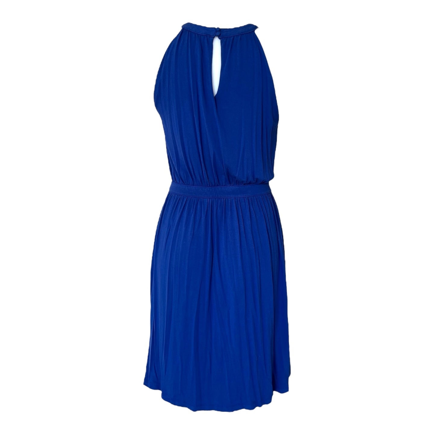 Vestido Holter Azul Royal de Cynthia Rowley: Estilo Realeza