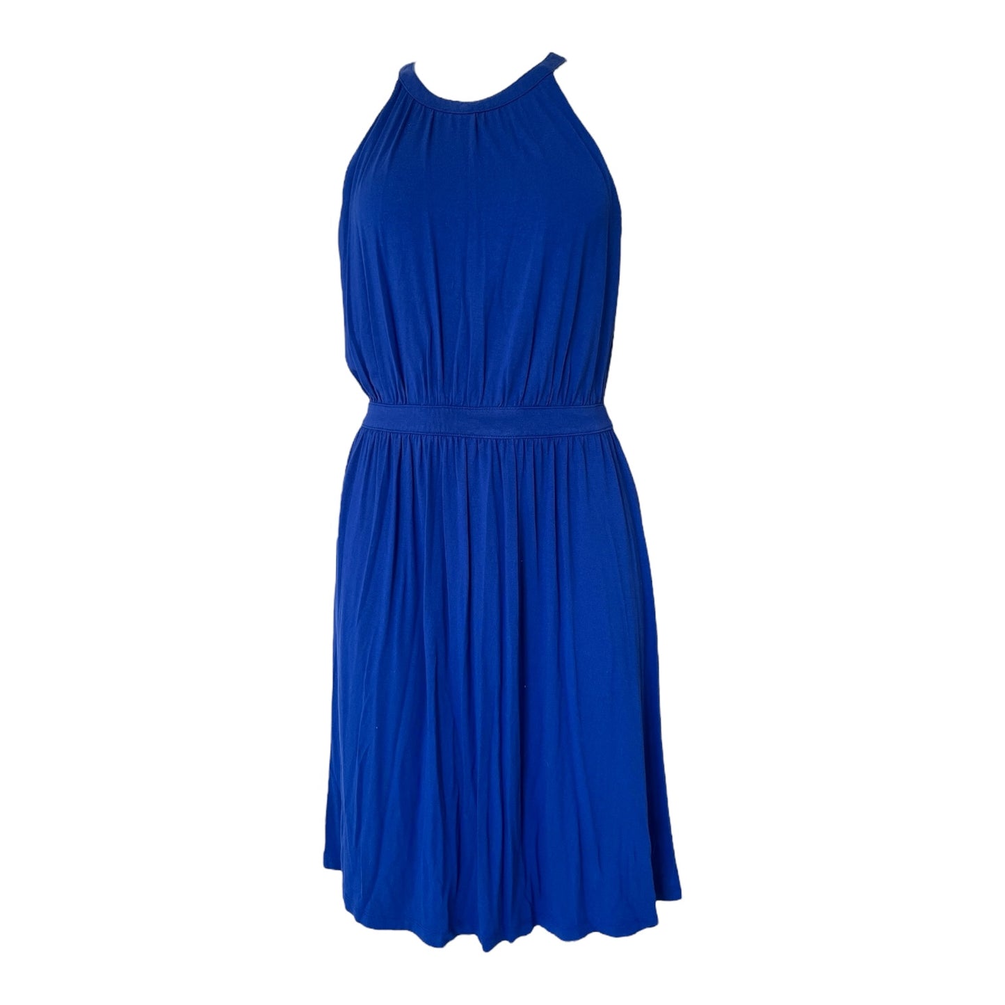 Vestido Holter Azul Royal de Cynthia Rowley: Estilo Realeza