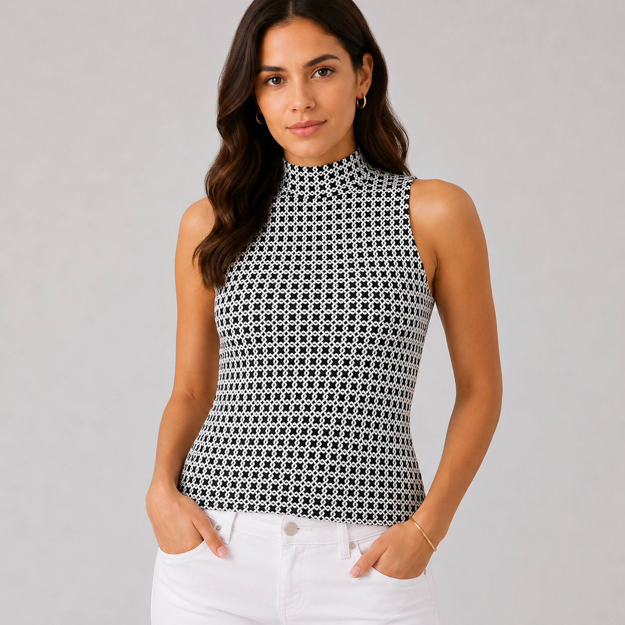 Blusa holter elegante