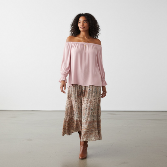 Blusa Preloved Rosa Talla BR XL | Bohntage
